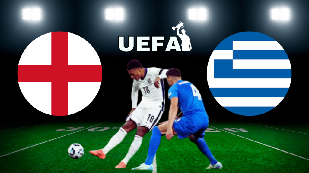 ENGLAND VS GREECE UEFA CHAMPIONS LEAGUE MATCH 2024