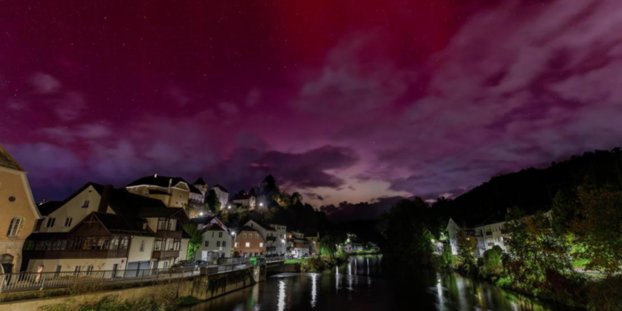 Polarlichter in Deutschland 1